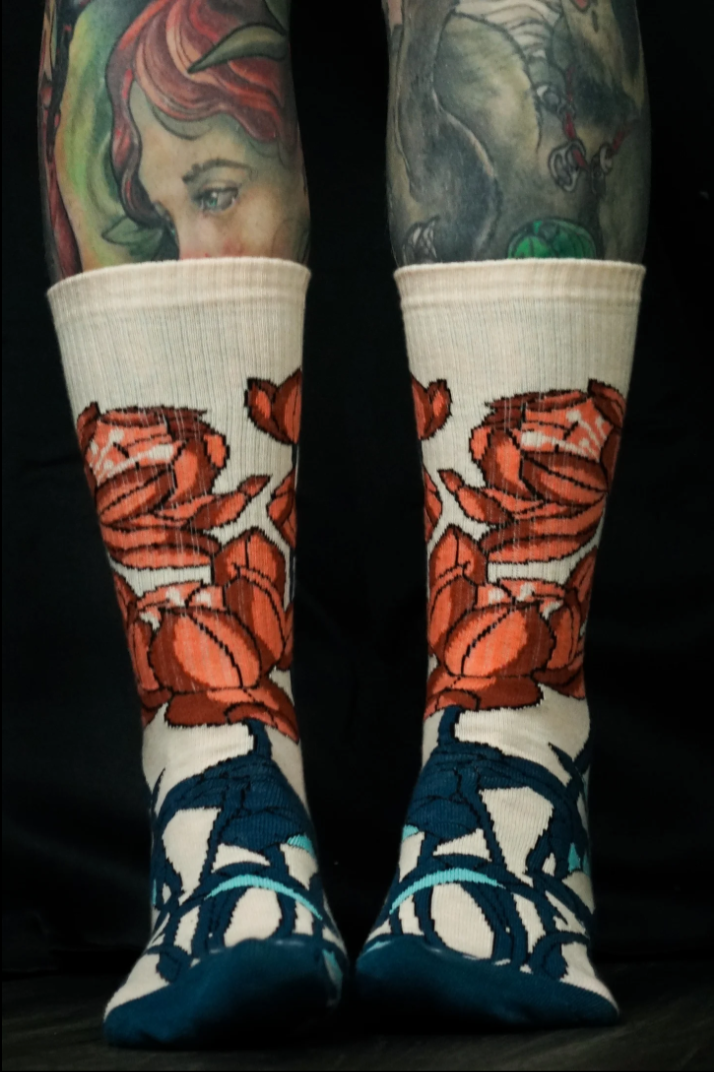 Anna Nebula - Chaussettes - Art Nouveau - Nancy - Loraine